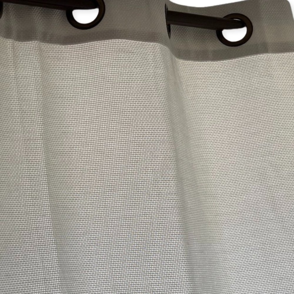 🌸4/$50🌸 NWOT Carlingdale Off-White Textured Grommet Curtain Panel